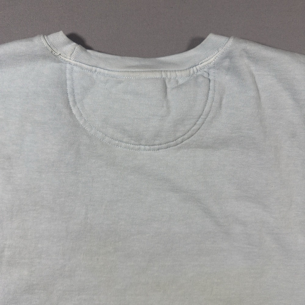 Comfort Colors Born To Read Forced To Grind Sweatshirt Blue Graphic Womens Large - Picture 8 of 10